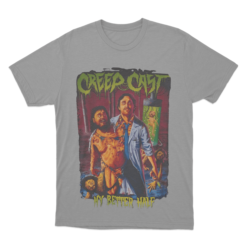 CreepCast My Better Half Unisex T Shirt Grey CreepCast My Better Half Unisex T Shirt Grey