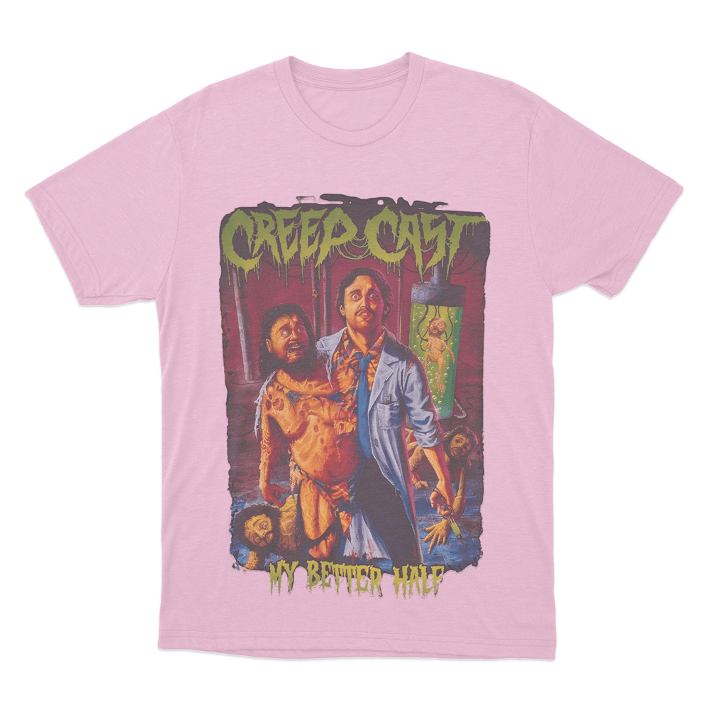 CreepCast My Better Half Unisex T Shirt Pink CreepCast My Better Half Unisex T Shirt Pink