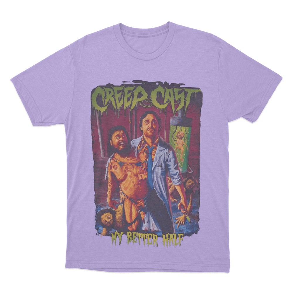 CreepCast My Better Half Unisex T Shirt Purple CreepCast My Better Half Unisex T Shirt Purple