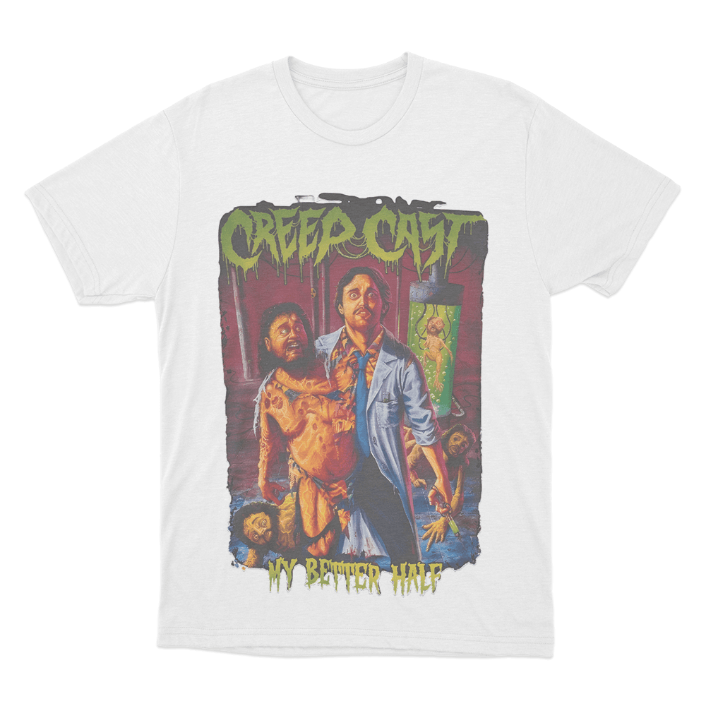 CreepCast My Better Half Unisex T Shirt White CreepCast My Better Half Unisex T Shirt White